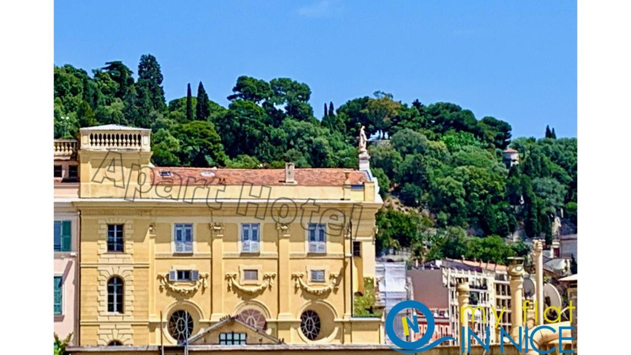 Aparthotel Riviera Nice Cote D'Azur - Old Town - Studio Ac - Sea View - 50M Promenade Des Anglais- La Maison Linda Eksteriør billede