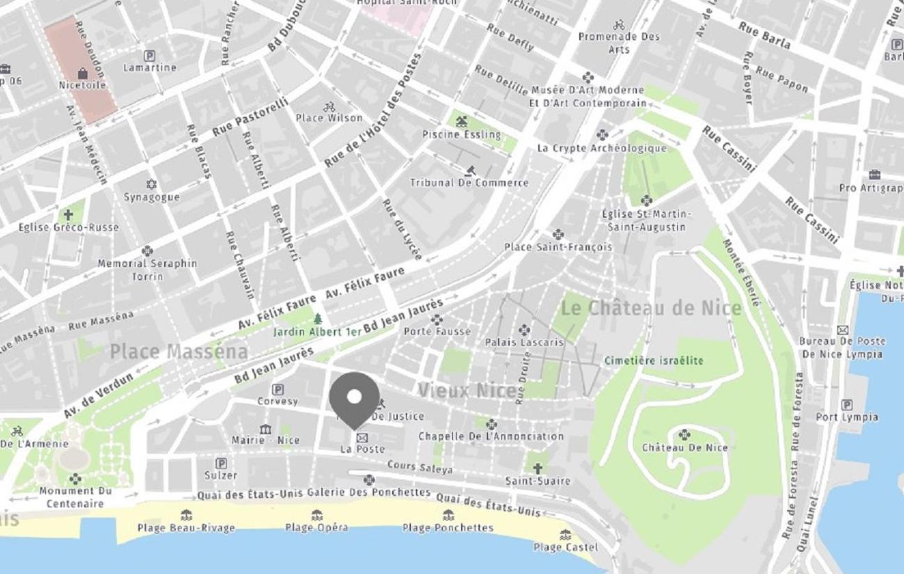 Aparthotel Riviera Nice Cote D'Azur - Old Town - Studio Ac - Sea View - 50M Promenade Des Anglais- La Maison Linda Eksteriør billede