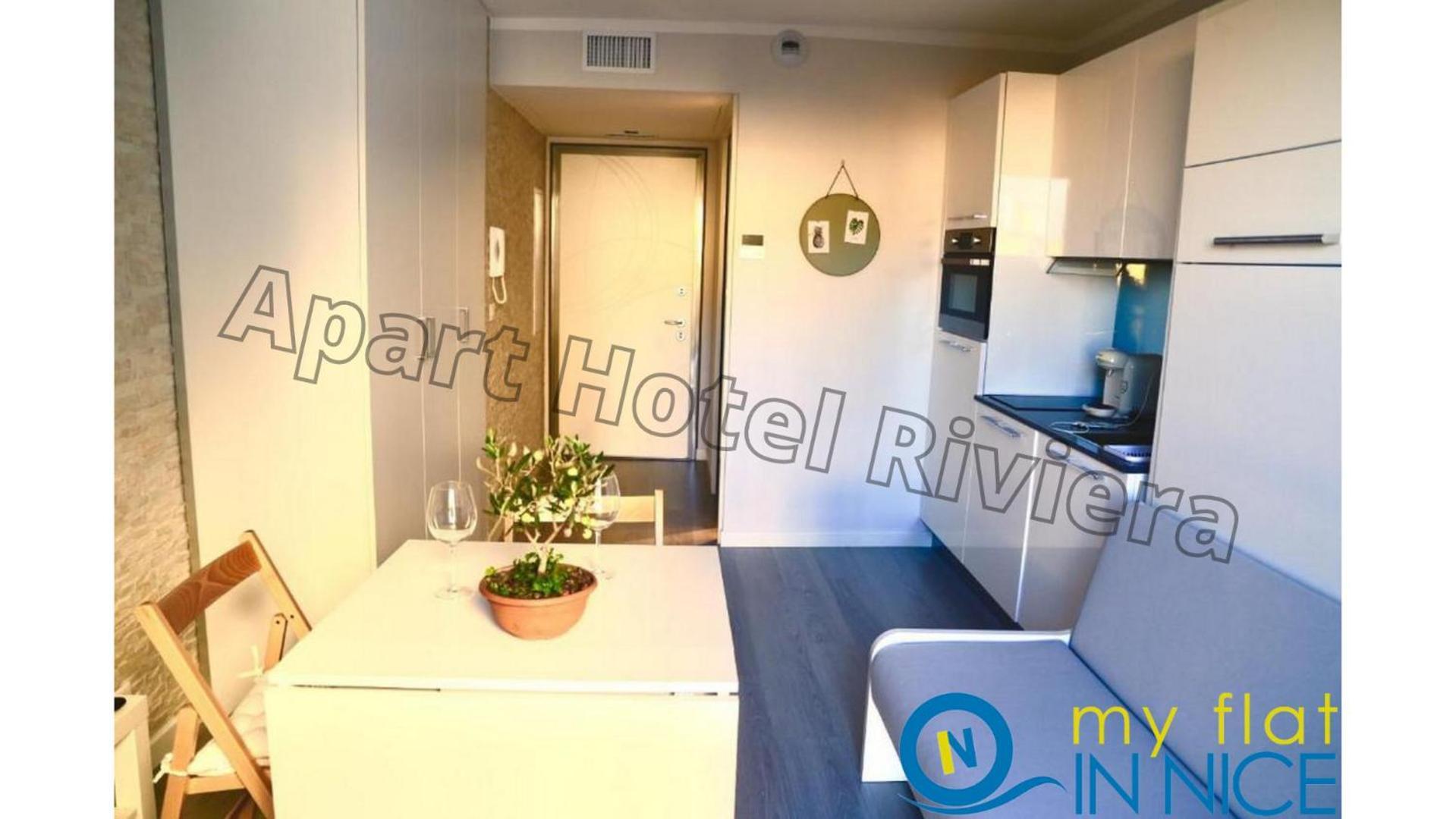 Aparthotel Riviera Nice Cote D'Azur - Old Town - Studio Ac - Sea View - 50M Promenade Des Anglais- La Maison Linda Eksteriør billede